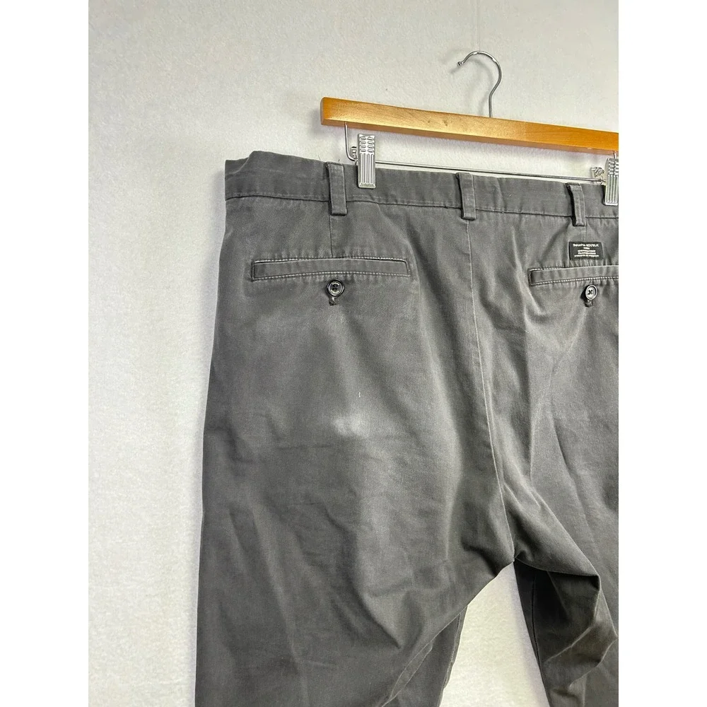 Banana Republic Fulton Skinny Chino Pants‎ Men Charcoal Gray Size 38x30